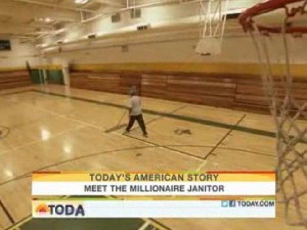 Five Years After Lotto Win, Janitor Still Mops the Floors [VIDEO]