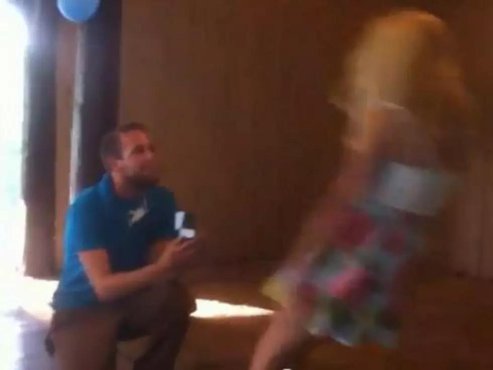 Marriage Proposal Causes Woman to Faint [VIDEO]
