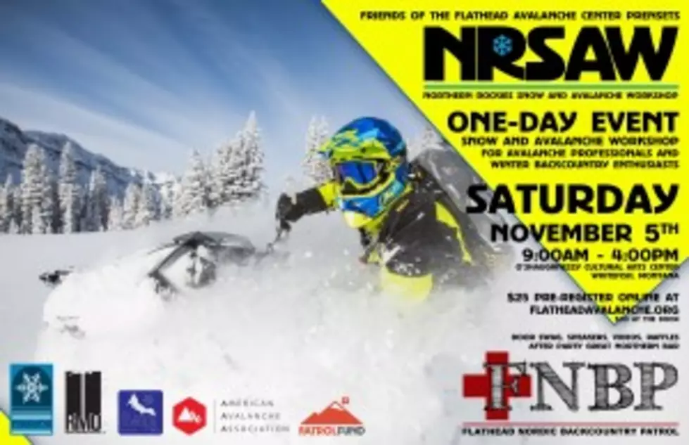 Northern Rockies Snow and Avalanche Workshop Set for Saturday Nov. 5, 2016