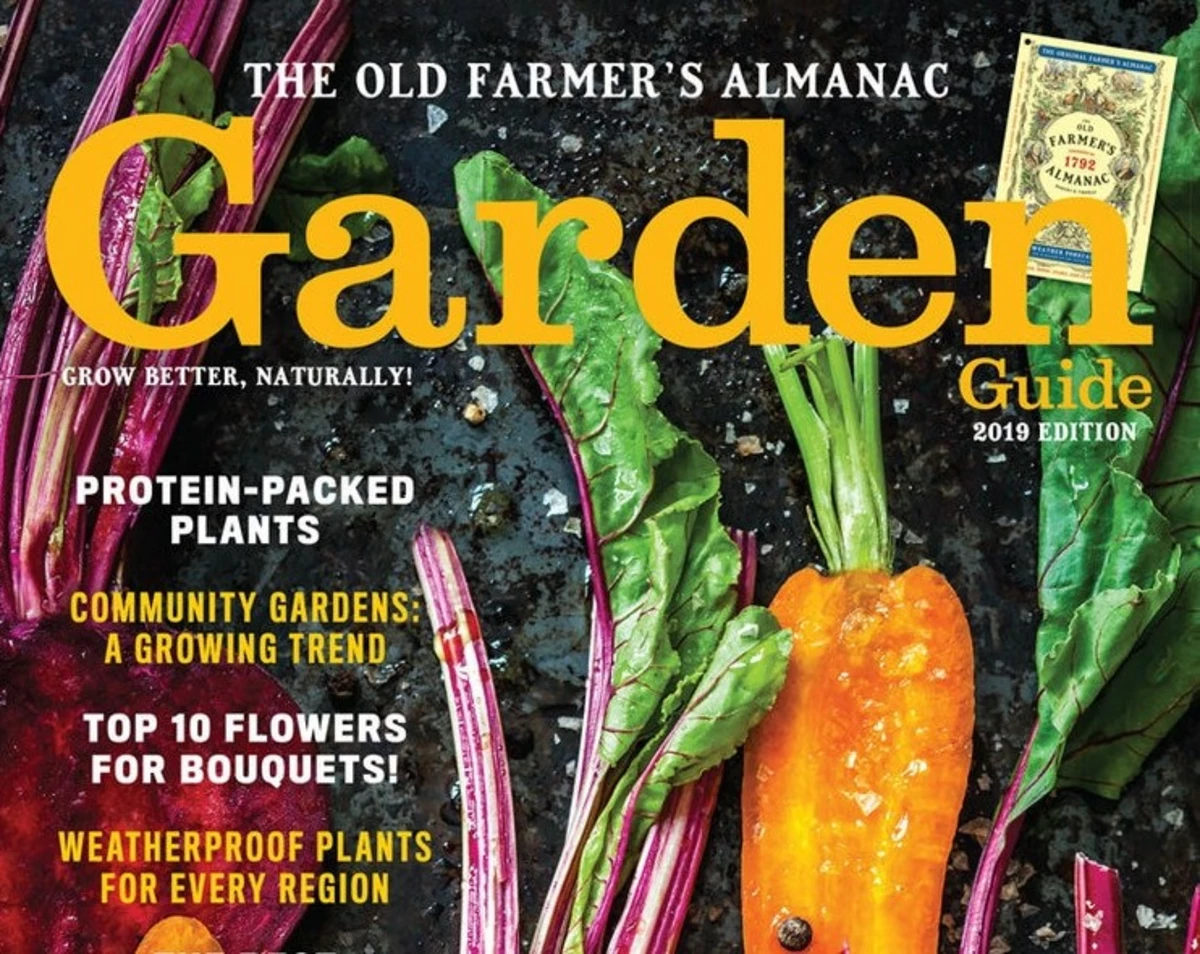2019 farmers almanac garden planner