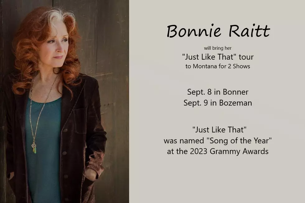 Bonnie Raitt: Two Montana Concerts in September