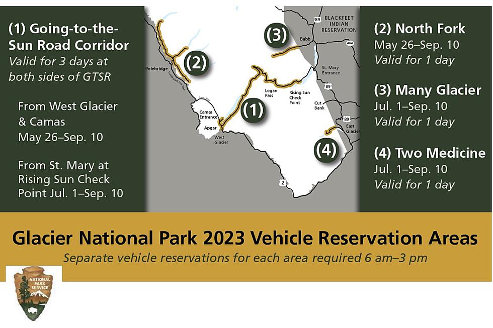 Glacier Nat’l Park: Vehicle Reservation System Begins Friday (May 26, 2023)