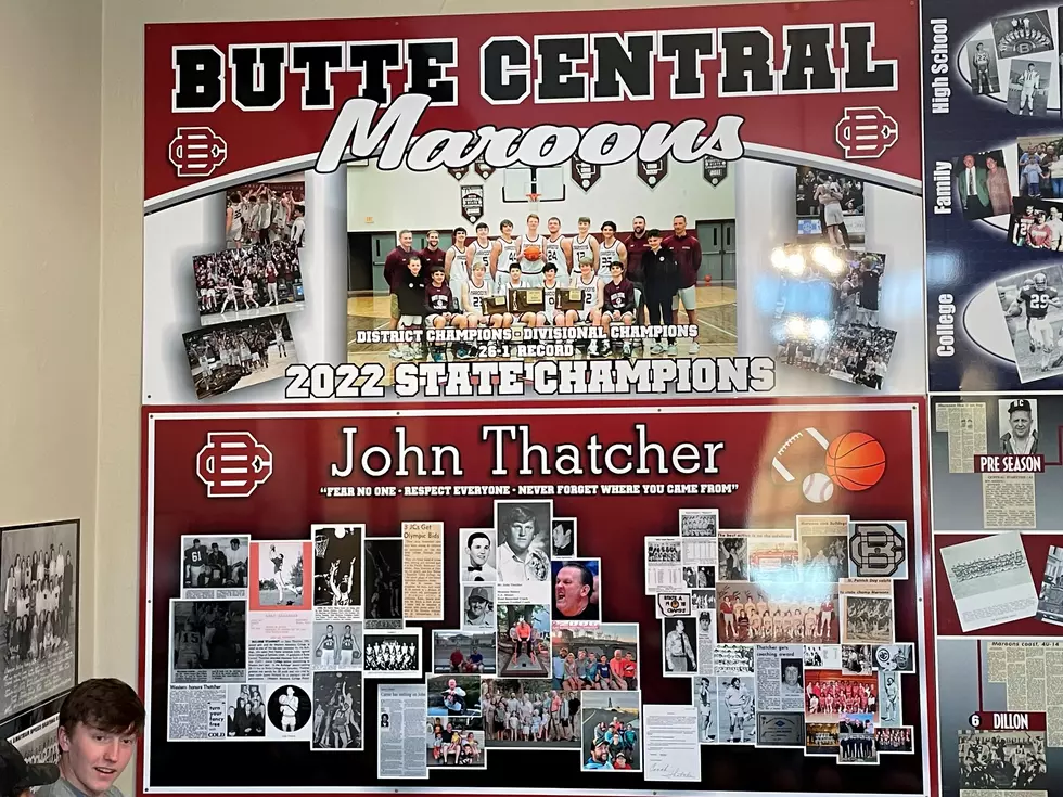 Butte's KC Hall unveils impressive new banners.  Who's on them?