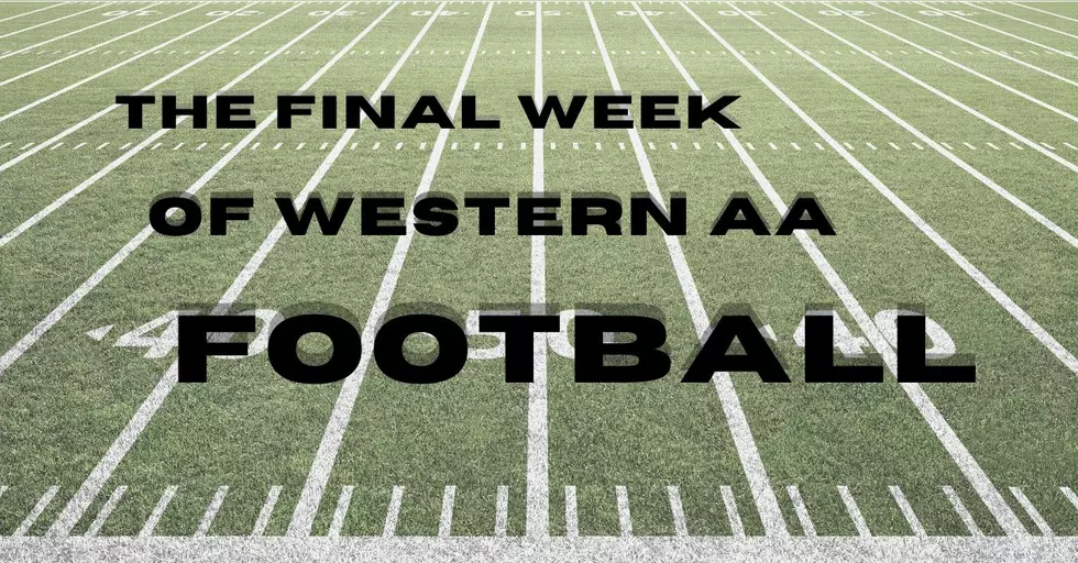 Final week of Western AA Football