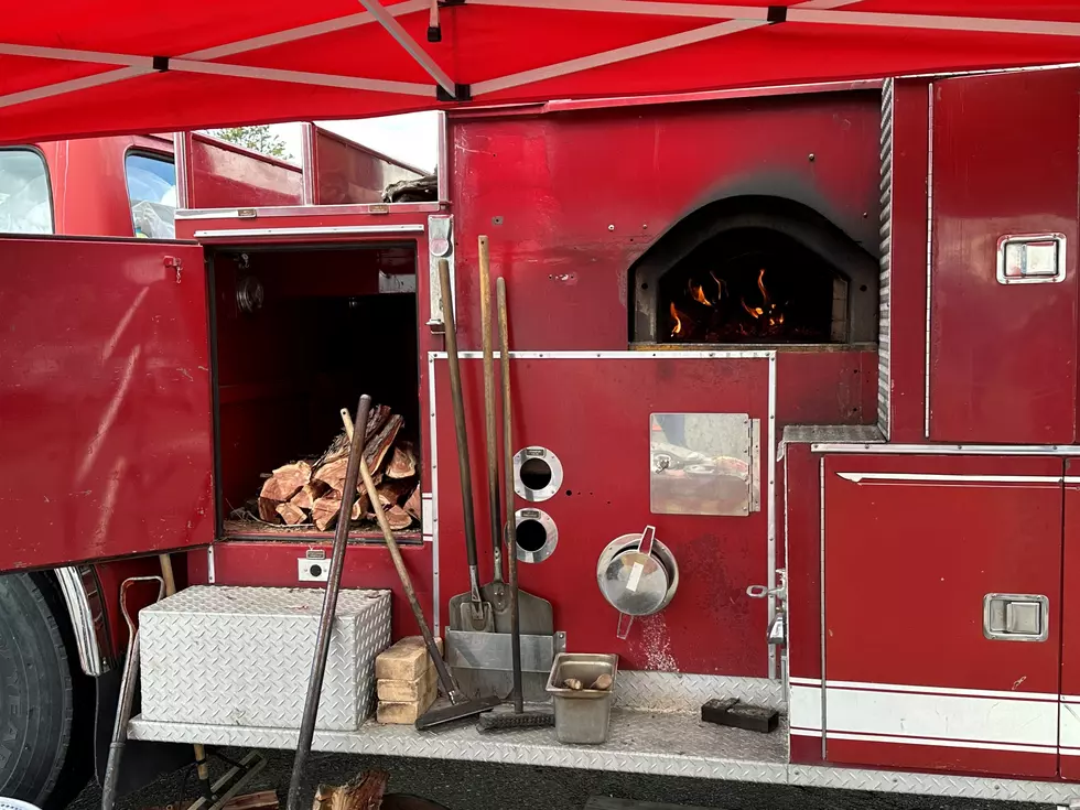 Big Hole Pizza's wood-fired oven. Photo: Tommy O/Townsquare Media