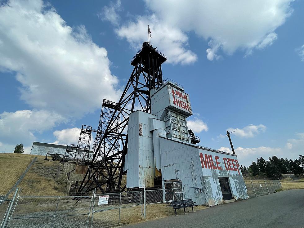 What did the mine headframes in Butte do and which ones remain?