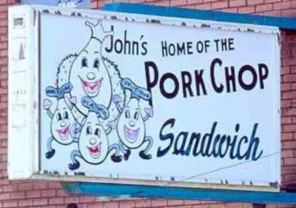 Original Pork Chop Johns sign