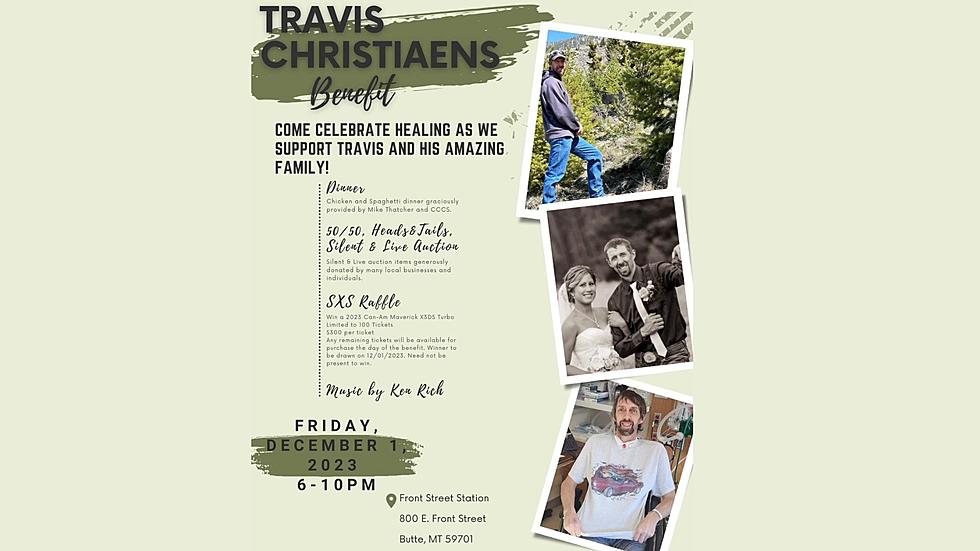 Travis Christians benefit set for December 1 in Butte.