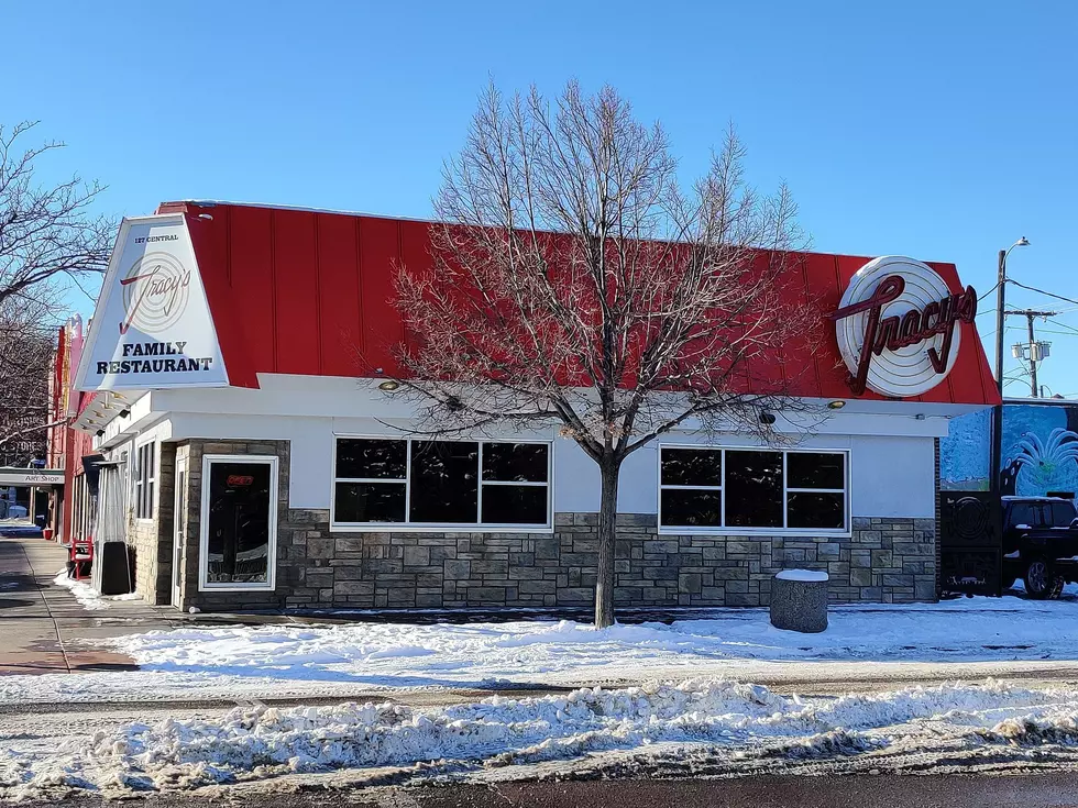 The outside of Tracy's Family Restaurant in Great Falls Montana