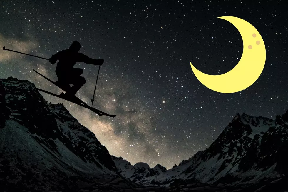 Ever wondered what it was like skiing Great Divide at night?