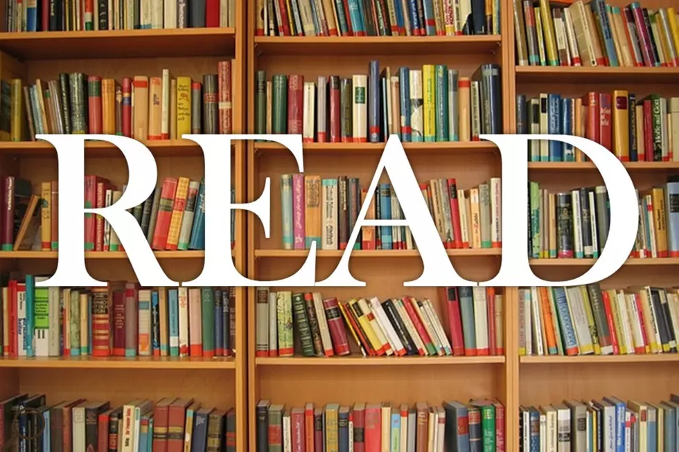 a bookshelf full of books with the word "read" over the top of the picture
