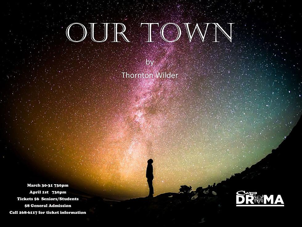 CMR DRAMA EXCITED TO PRESENT "OUR TOWN" WITH 3 GREAT SHOWINGS