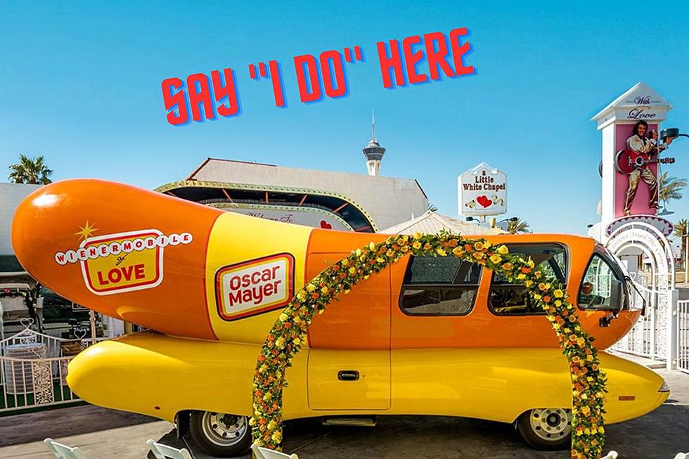 It’s The Wienermobile of Love with an Oscar Mayer Themed Wedding!