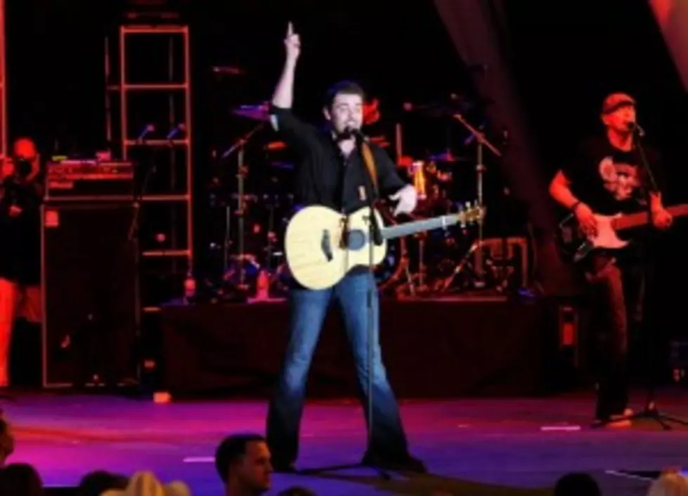 Chris Young Performs For Troops Overseas