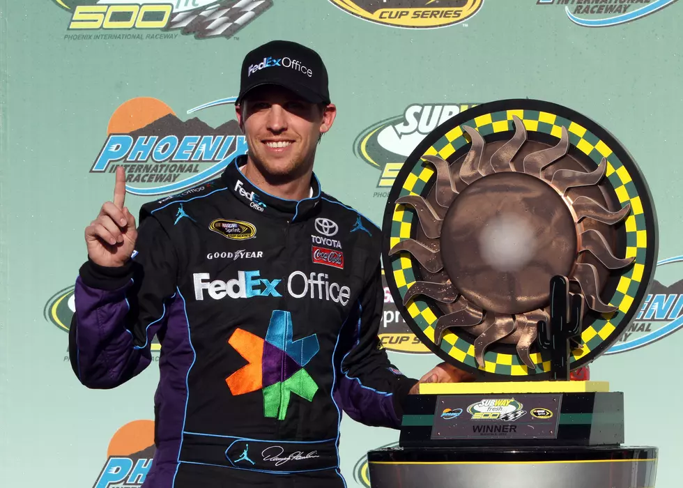 Denny Hamlin Wins Nascar Race In Phoenix