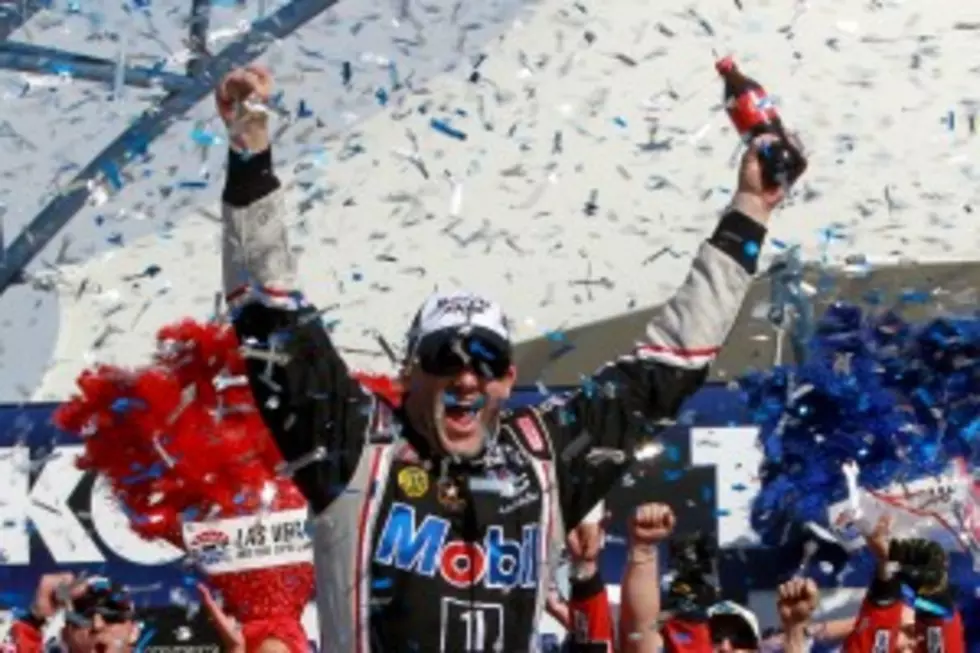 Tony Stewart Wins NASCAR Race In Las Vegas