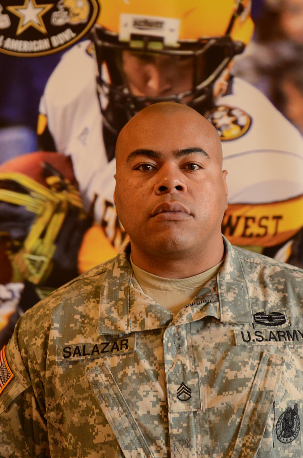 Lawton-Born Hero Soldier Mentoring Athletes in All-American Bowl