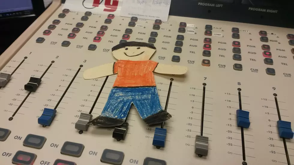 ‘Flat Stanley’ Joins the Morning Crew at KLAW 101 [PHOTOS]