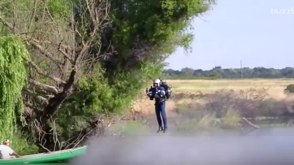 Watch a Man in a Jetpack Fly Around the Statue of Liberty