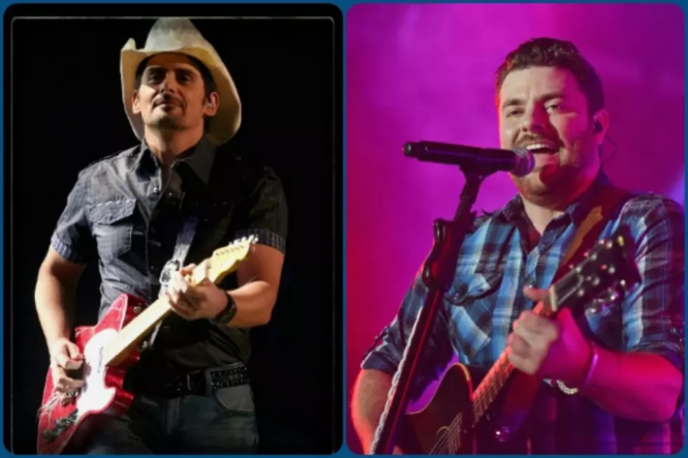 Country Song Showdown – Chris Young vs Brad Paisley [VIDEO]