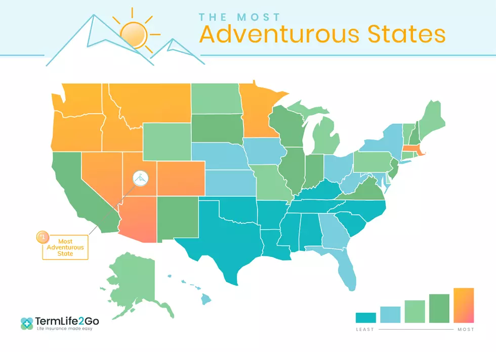 Which State Would you Think is Most Adventurous? Check out the Results!
