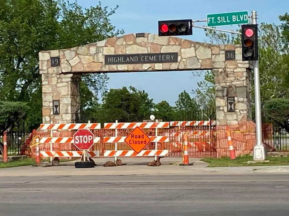 Highland Cemetery Closes Front Gate for Repairs