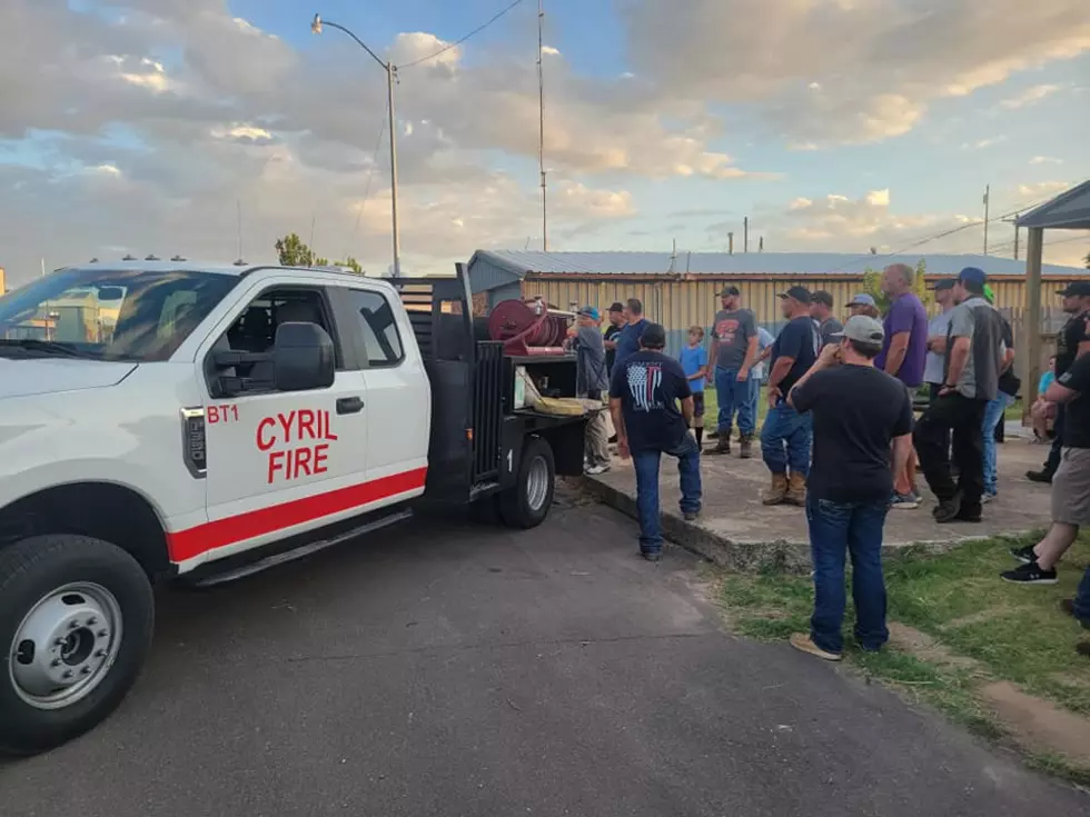 Southwest Oklahoma Volunteer Fire Departments Band Together during Extreme Fire Danger Conditions