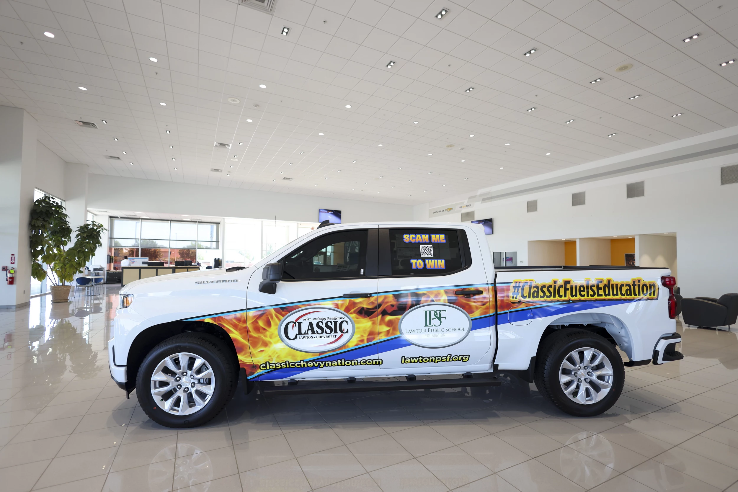 Win a 2022 Chevy Silverado and help LPS Foundation