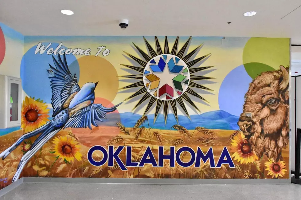 Regional Airport In Lawton, Oklahoma Receives New Mural