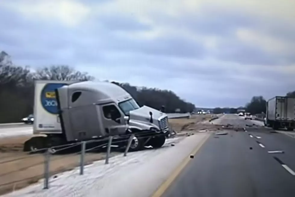 Truck Hits Warning Beam That Falls, Kills Motorist At Las Vegas