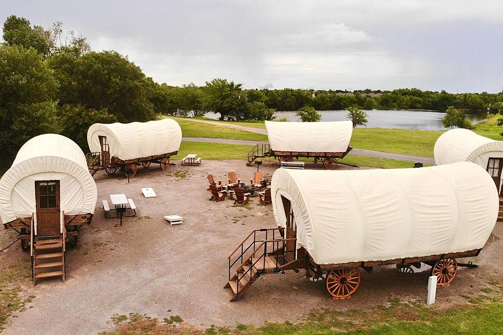Go Glamping in a Covered Wagon in Oklahoma