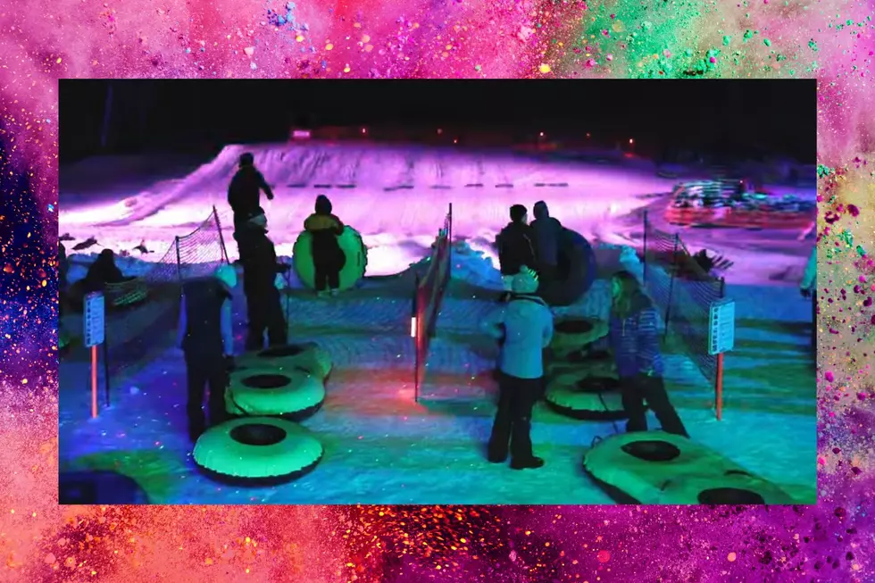 Cosmic Tubing at Mt. Hood Skibowl//Travel Oregon//Youtube//Canva