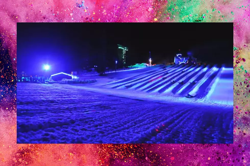 Cosmic Tubing at Mt. Hood Skibowl//Travel Oregon//Youtube//Canva