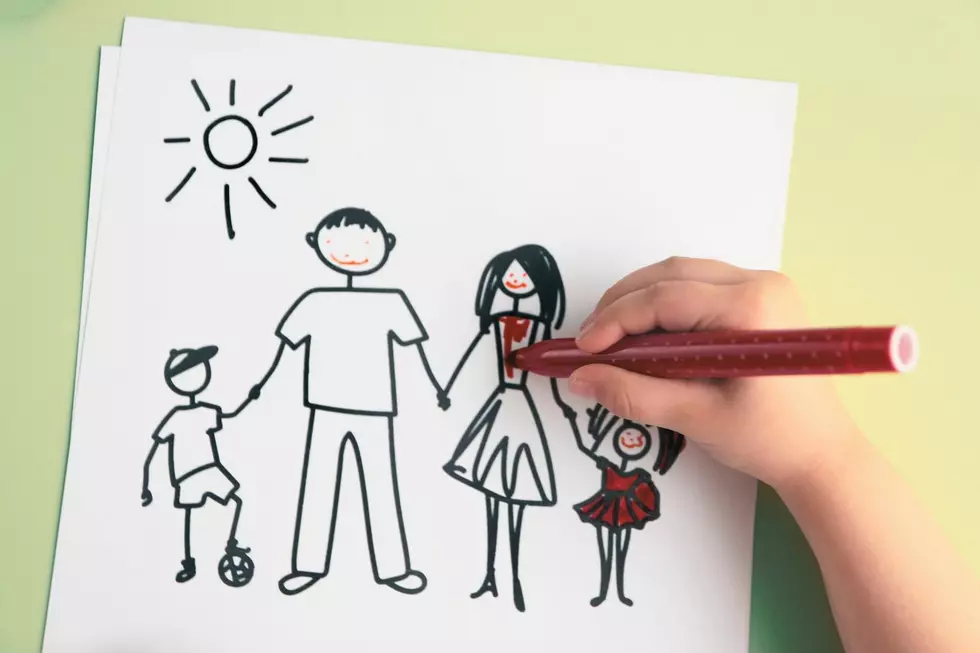 a childs picture of a family