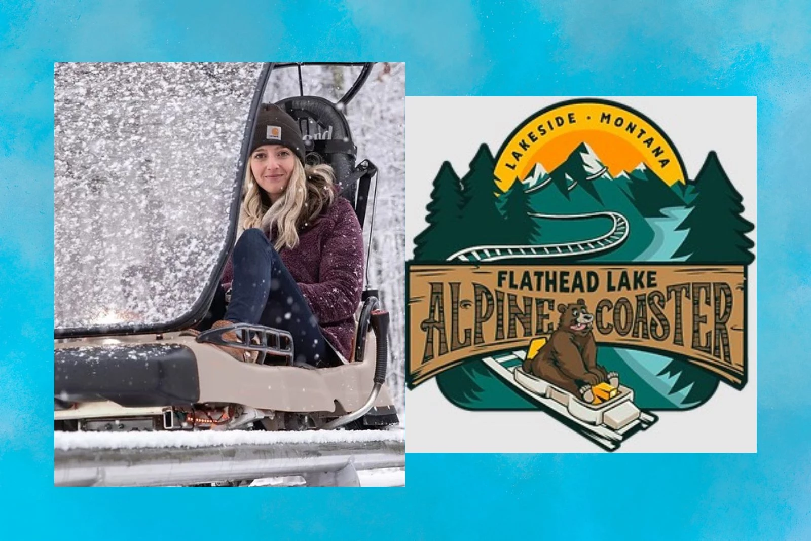 Unleash Adventure At Flathead Lake Alpine Coaster Near Lakeside