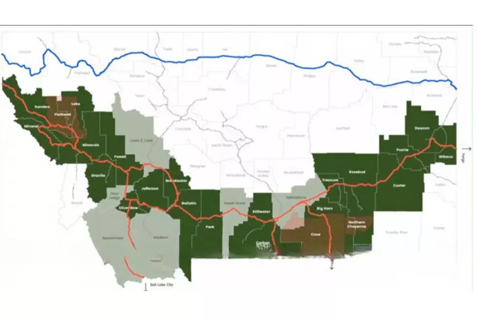 Hiawatha Route Montana Counties