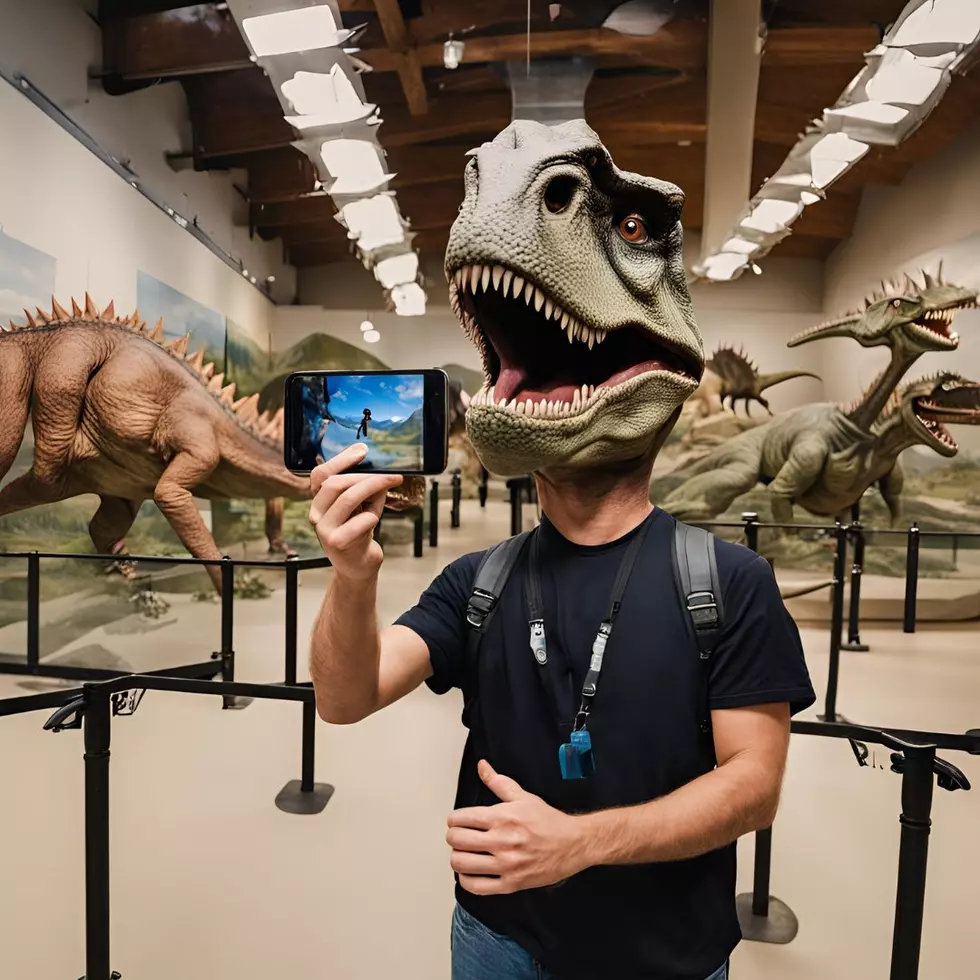 Canva AI Generated Tourists at Popular Montana Tourist Attractions