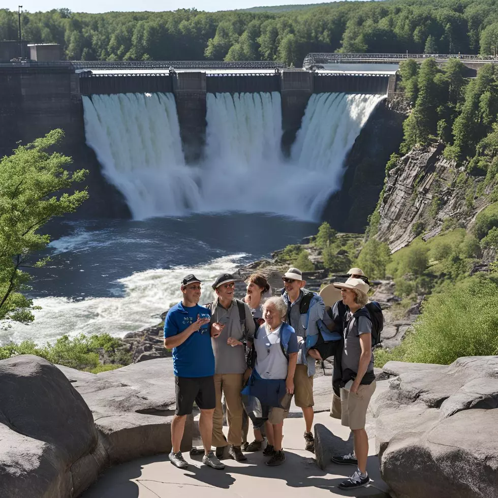 Canva AI Generated Tourists at Popular Montana Tourist Attractions