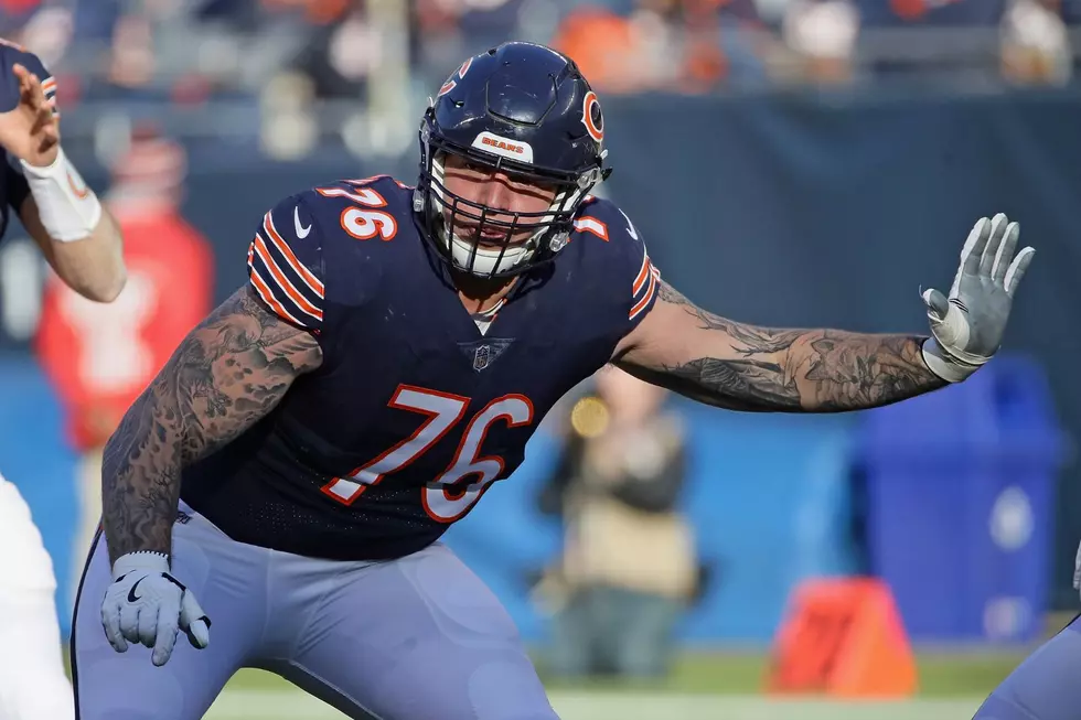 Compton with the Bears in 2017. Credit: Jonathan Daniel (Getty)