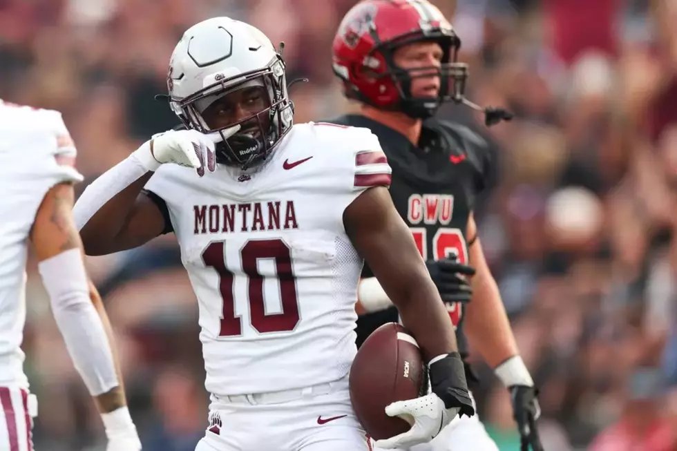 Gillman last year against Central Washington. Credit: University of Montana Athletics