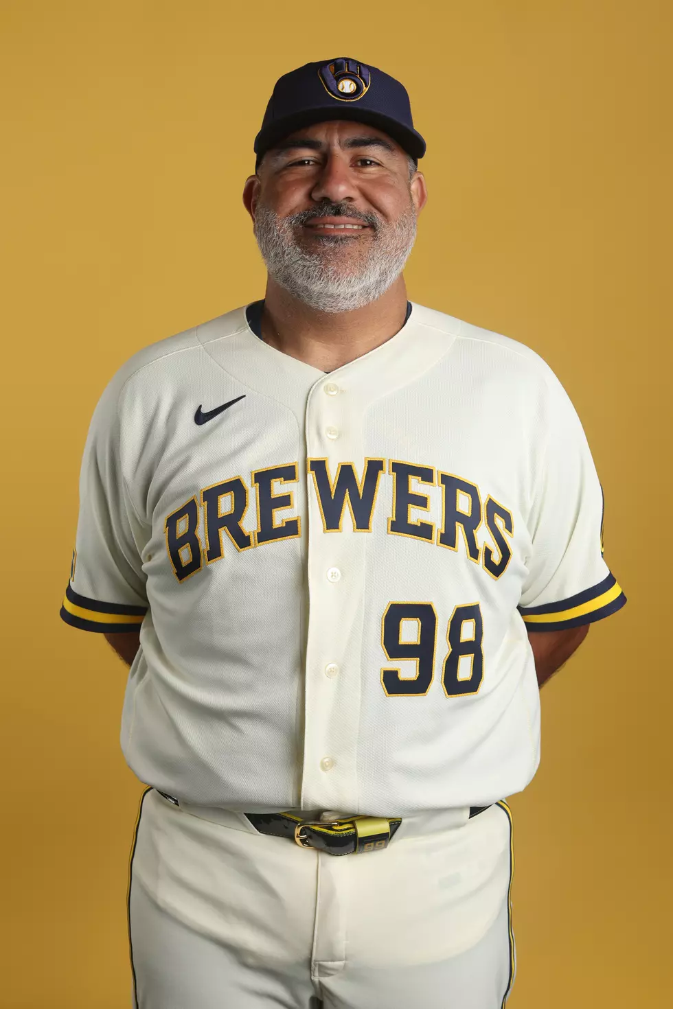 Nestor Corredor poses during media day 2026. Credit: Jeremy Chen, Getty Images