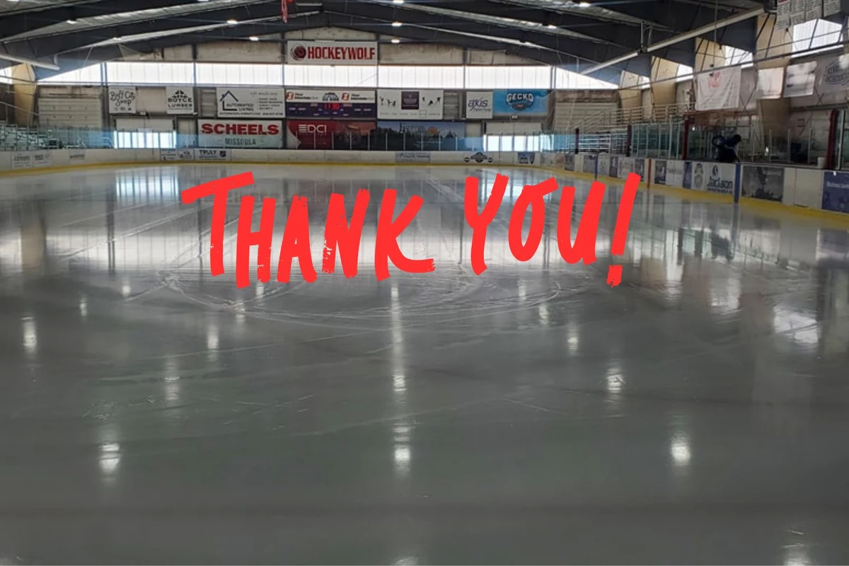 Missoula Gets a Great Big 'Thank You' from Glacier Ice Rink