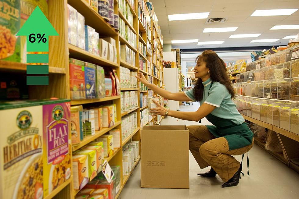6% availability of merchandise supermarkets