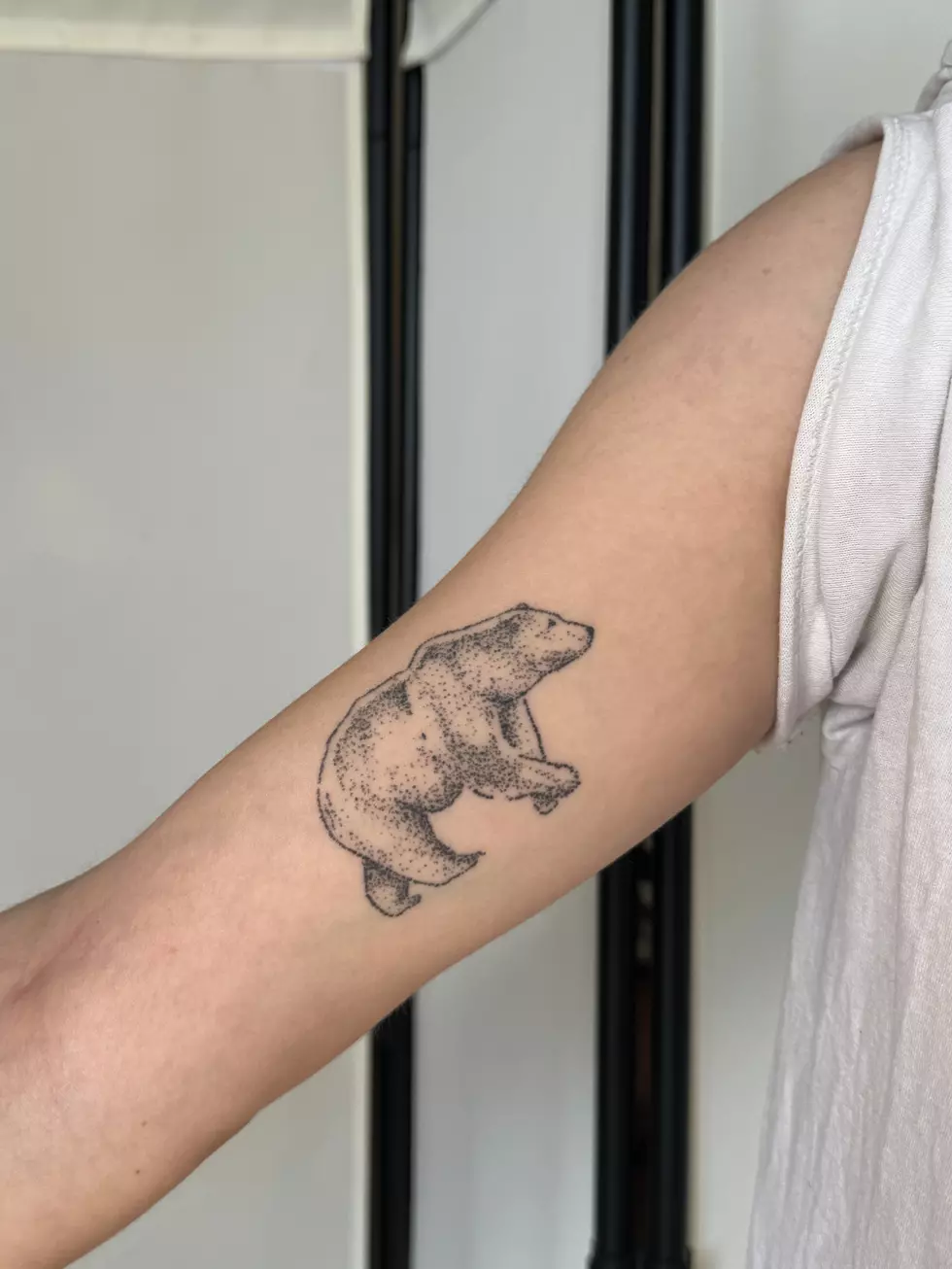 Saar Elliott Tattoo of a Bear
