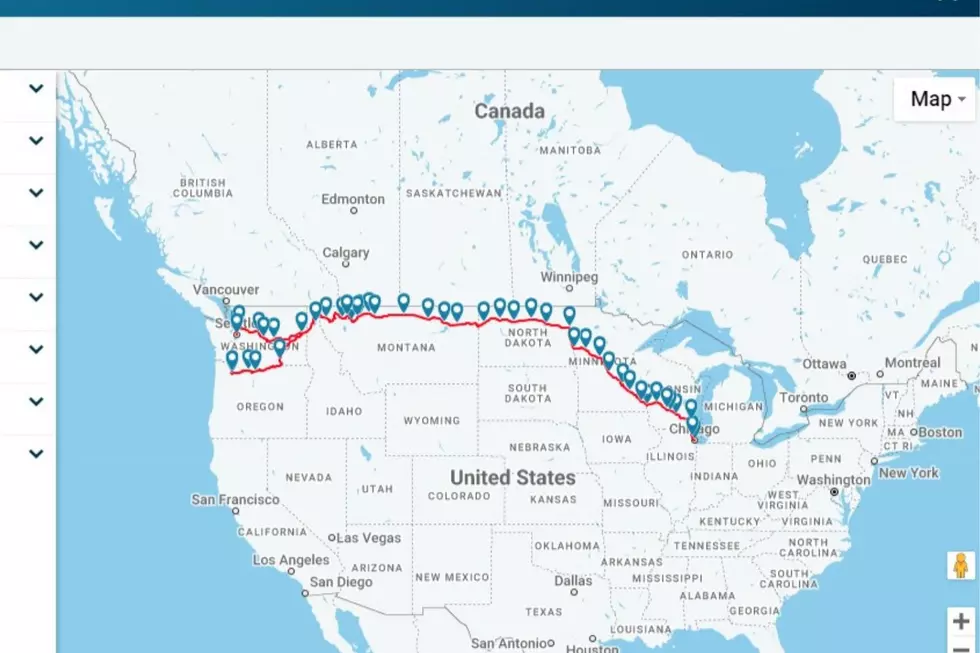 Empire Builder Train Route