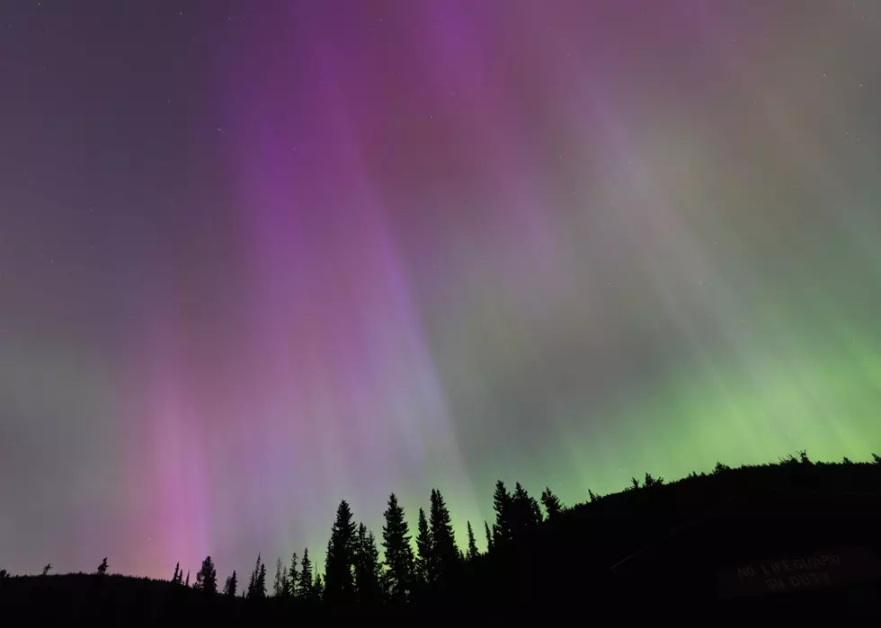 The Aurora Borealis, Or Northern Lights, Visible From Large Swath Of North America
