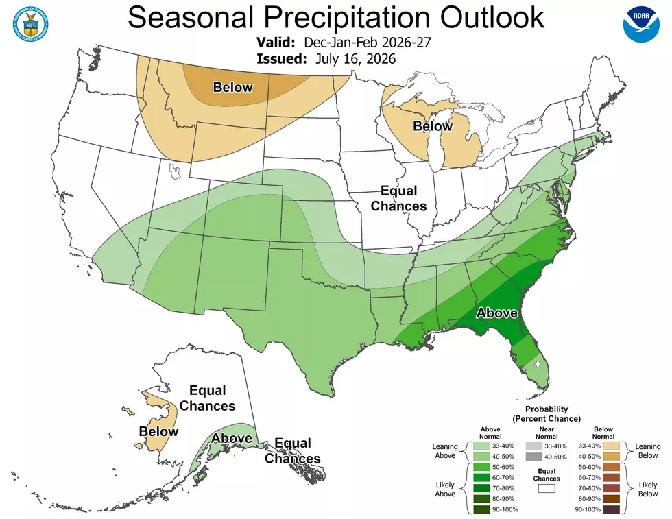 NOAA Winter Forecast 2026-2027