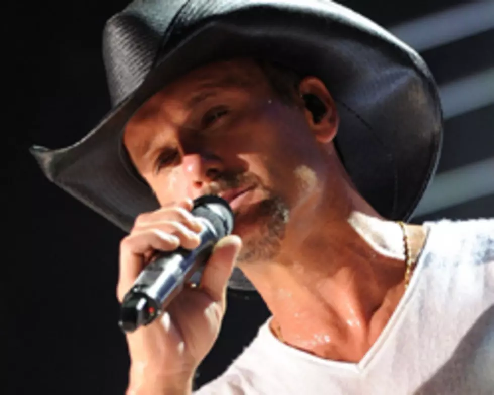 Tim McGraw Offers Belt Buckle For Charity!