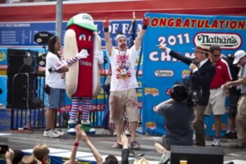 I Am The Greatest!&#8230;Hot Dog Eating Champ Is Crowned! [VIDEO]