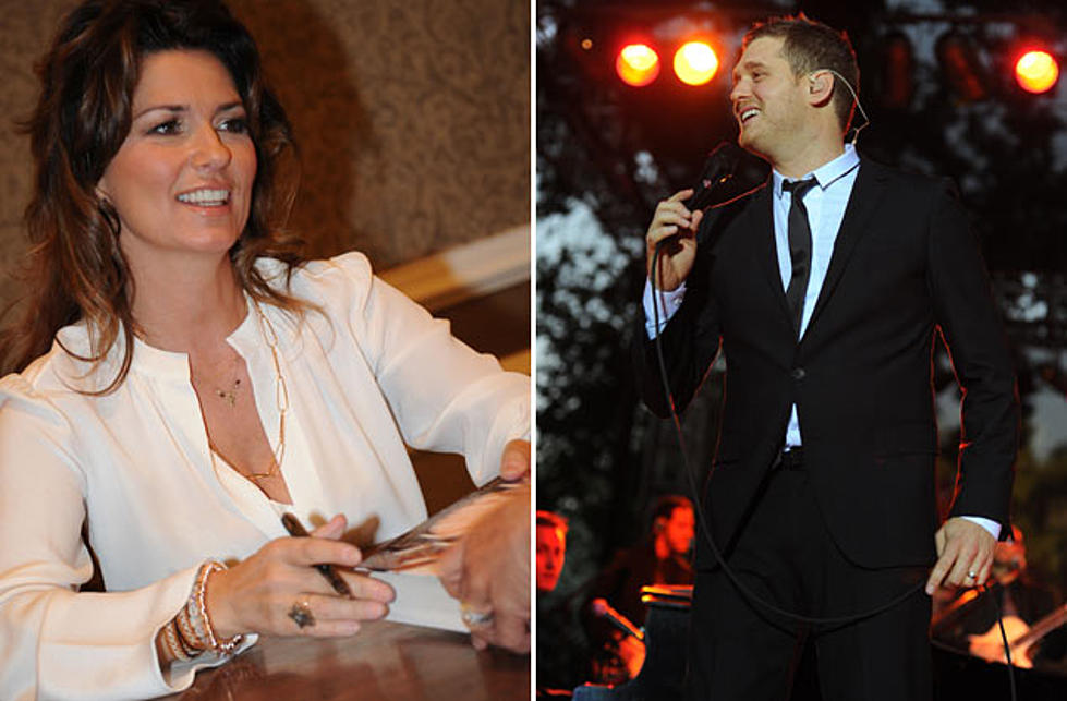 Shania Twain & Micheal Buble Working On A Christmas Album [VIDEO]